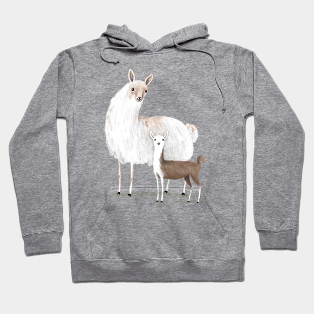 Llama Mama Hoodie by Sophie Corrigan